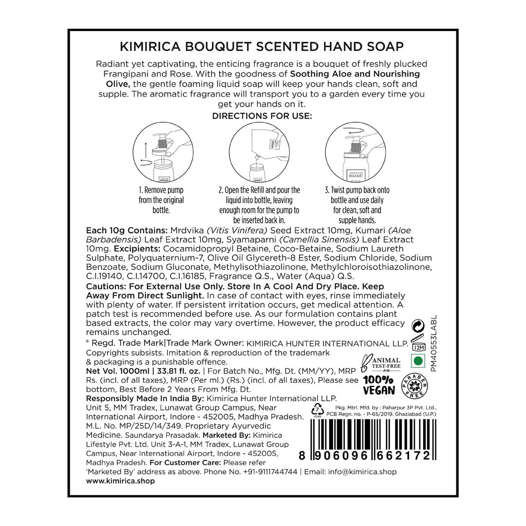 Bouquet Hand Soap Refill Pack