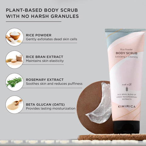 Rice Powder Body Scrub