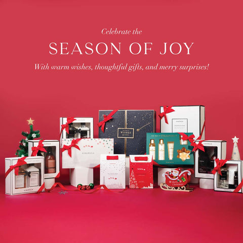 Happy holidays limited edition gift set