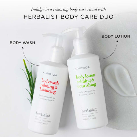 Herbalist Body Wash & Body Lotion Duo