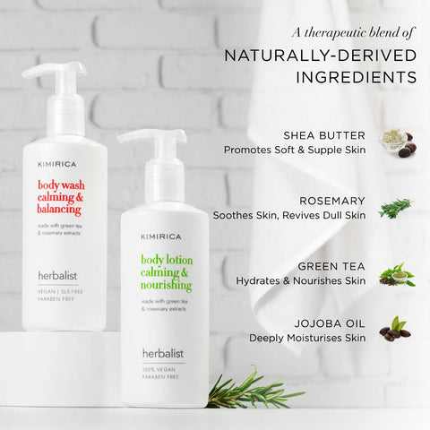 Herbalist Body Wash & Body Lotion Duo