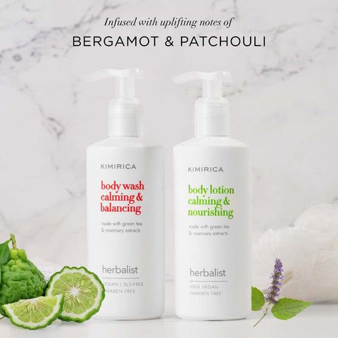 Herbalist Body Wash & Body Lotion Duo