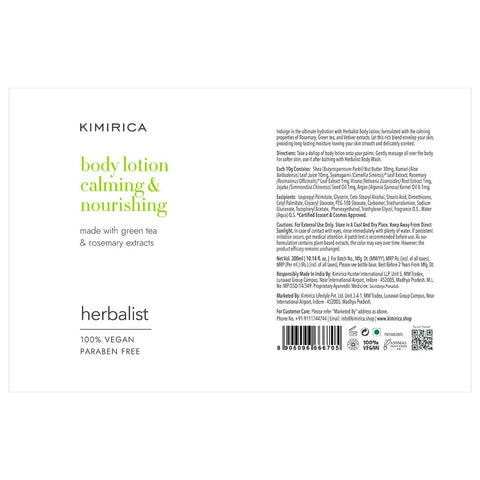 Herbalist Body Wash & Body Lotion Duo