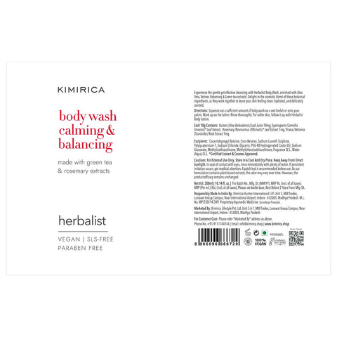 Herbalist Body Wash & Body Lotion Duo