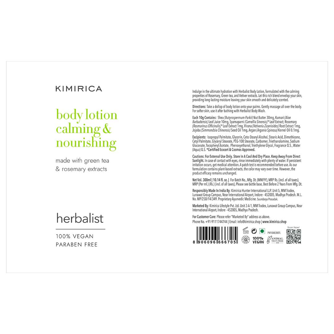 The Herbalist Body Lotion