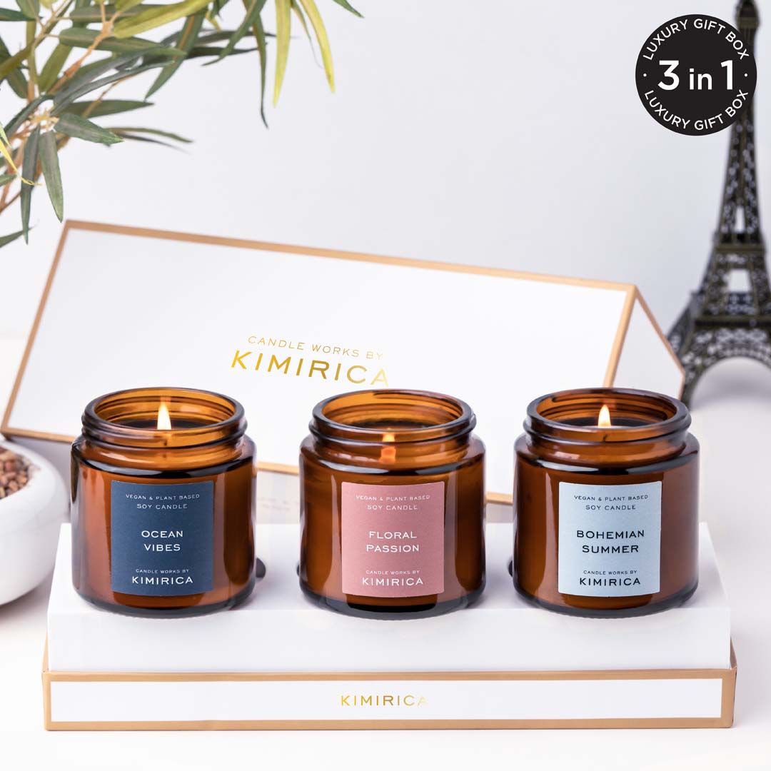 Illuminating Soy Candle Set – Kimirica