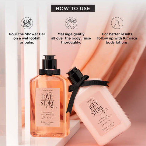 Love Story Body Lotion & Body Wash Duo