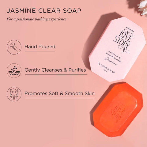 Luxury Jasmine Clear Soap Pack of 3