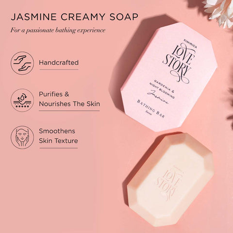 Luxury Jasmine Shea Soap Pack of 3