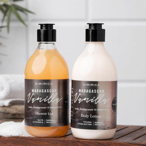 Madagascar Vanilla Shower Gel & Body Lotion Body Care Duo