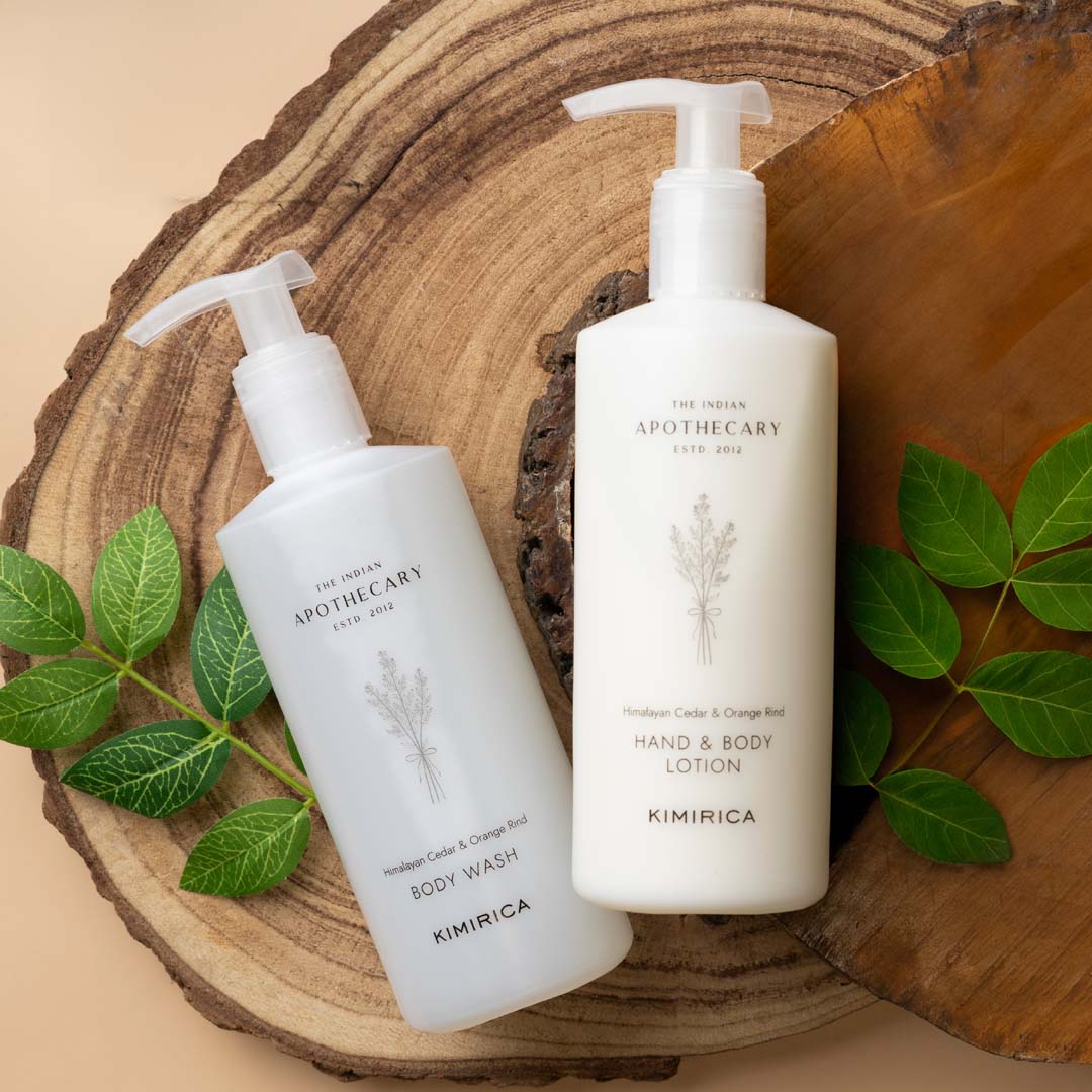 The indian apothecary body care duo