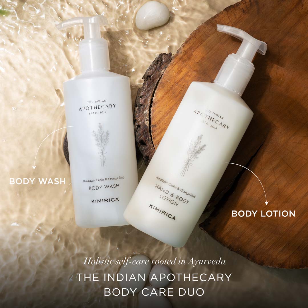 The indian apothecary body care duo