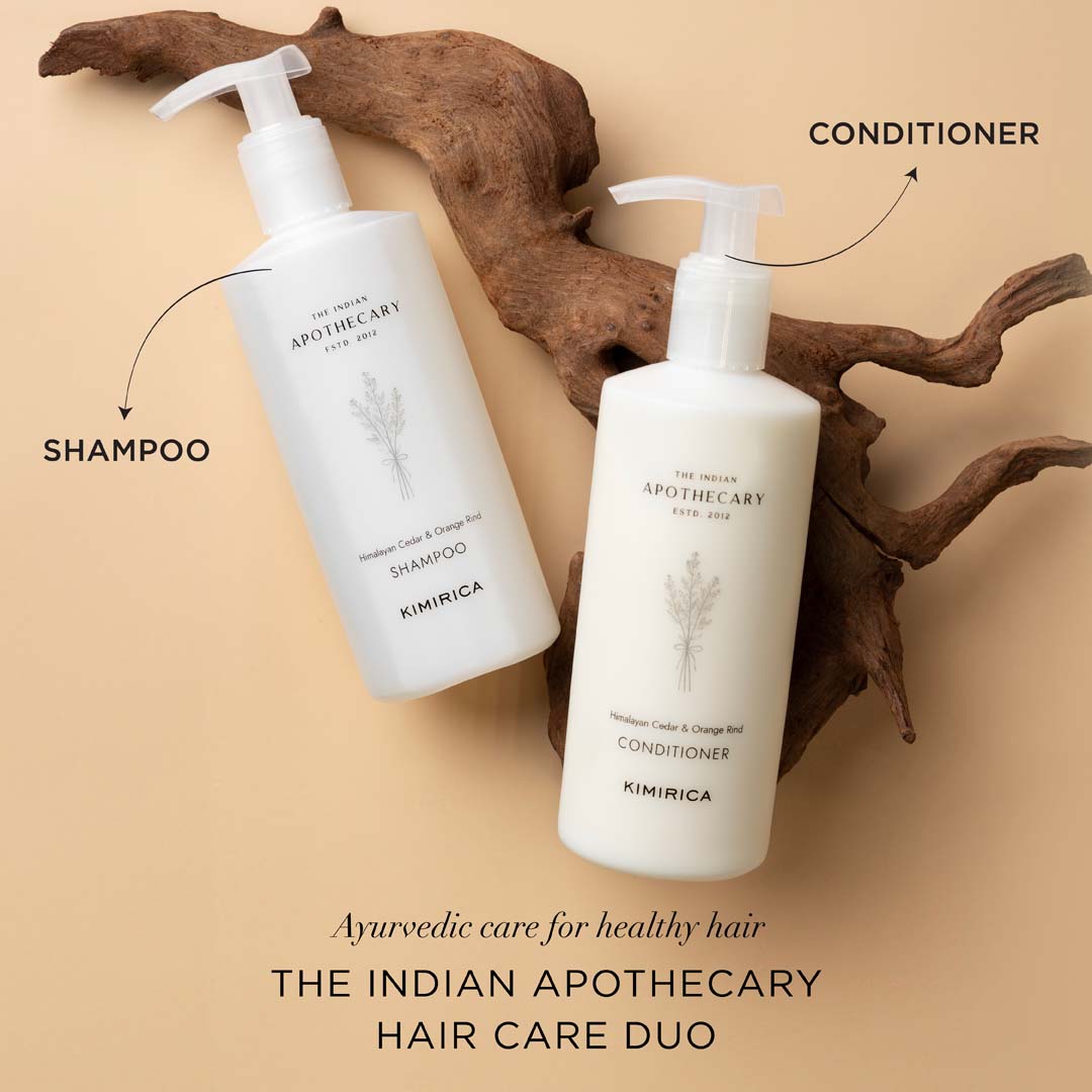 The indian apothecary shampoo & conditioner duo