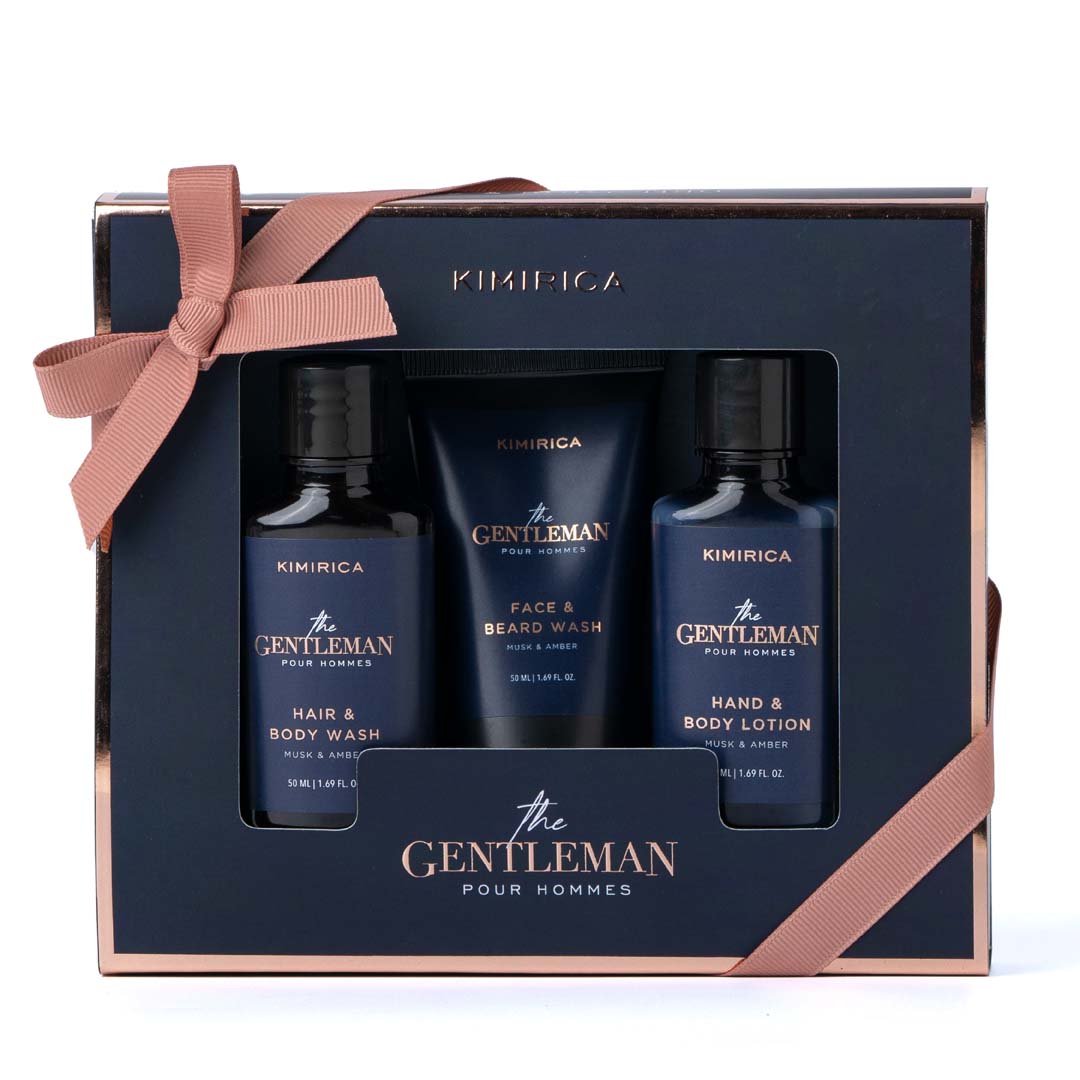 The Gentleman bath care trio