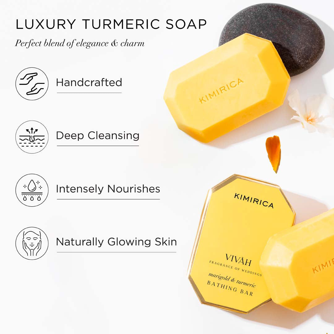 Luxury Turmeric Soap Pack of 3