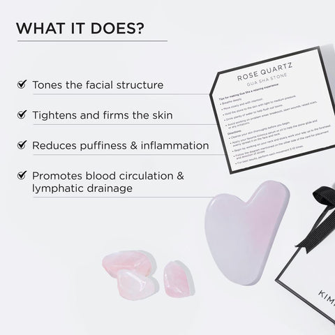 Rose Quartz Gua Sha