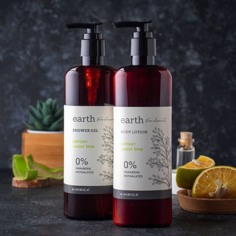 Earth Shower gel & Body lotion Body Care Duo